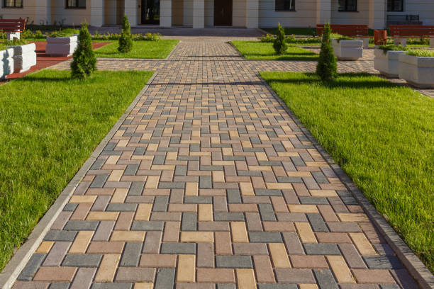 Residential Paver Driveway in Paloma Creek South, TX